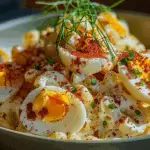Deviled Egg Macaroni Salad