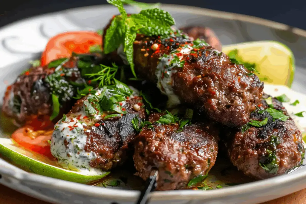 Grilled Lamb Kofta