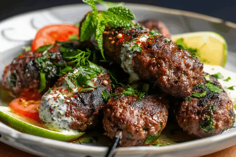 Grilled Lamb Kofta