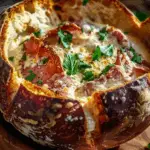 Reuben Dip in a Rye Bread Bowl
