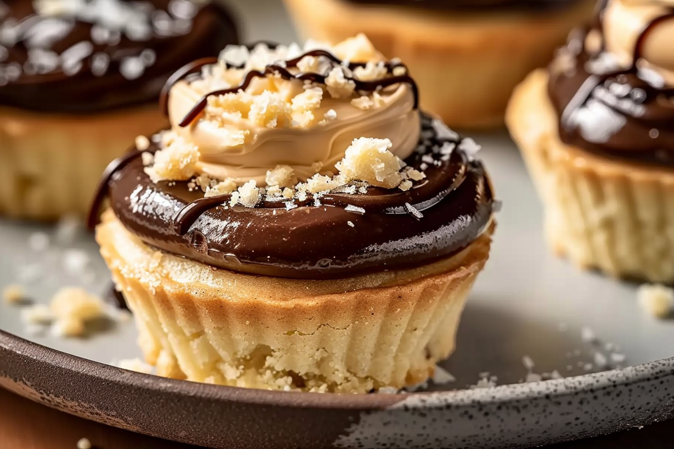 Millionaire’s Shortbread Cookie Cups