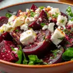 Roasted Beet and Feta Salad