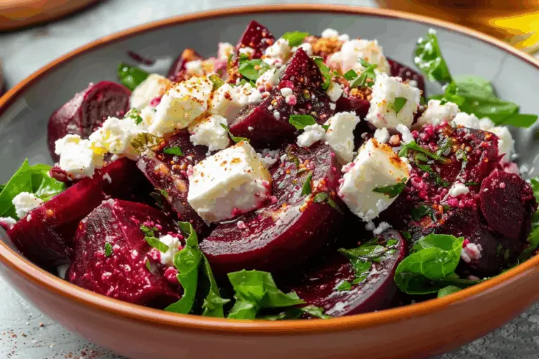 Roasted Beet and Feta Salad