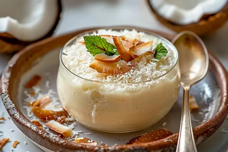 Brazilian Coconut Pudding