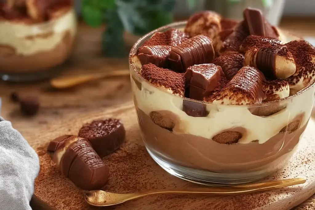 Easy Kinder Bueno Tiramisu